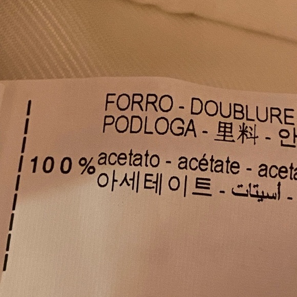 NWT. Zara Oyster White Long Bomber Jacket with Patch Pockets. Size XS. - Picture 9 of 10